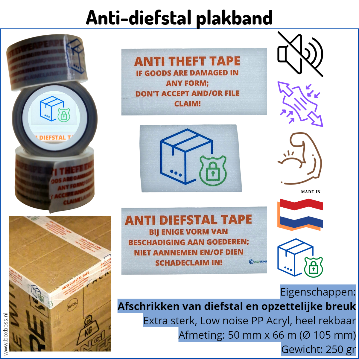 Anti-diefstal plakband